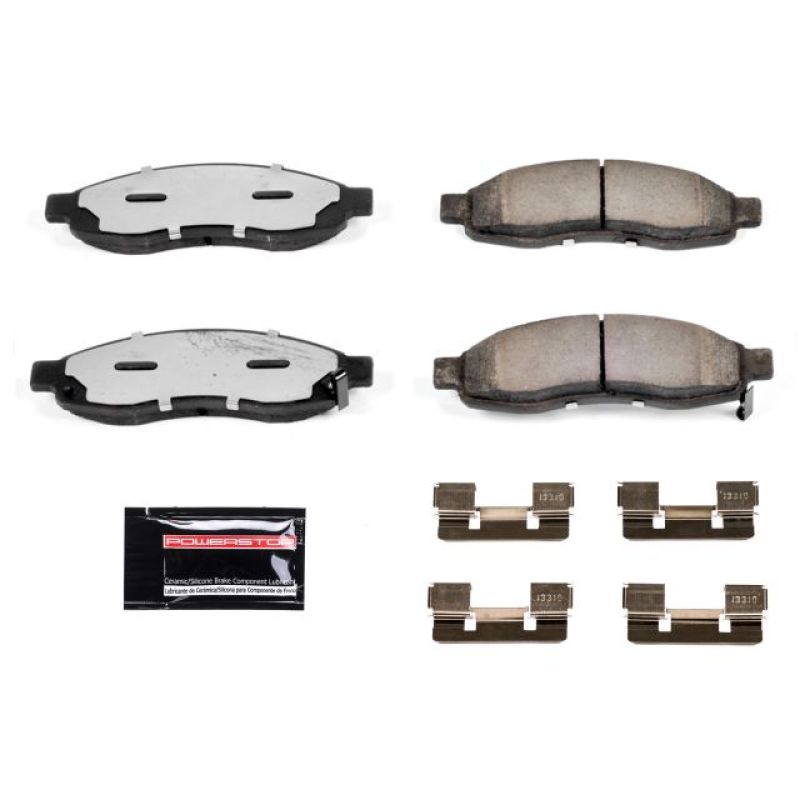 Power Stop 04-05 Infiniti QX56 Front Z36 Truck & Tow Brake Pads w/Hardware PowerStop