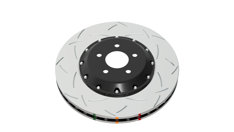 DBA 05-09 Subaru Legacy GT Front Slotted 5000 Series 2 Pcs Rotor w/ Black Hat w/ 10 Stud Pattern