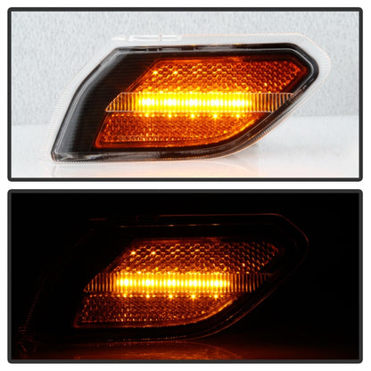 Spyder Jeep Wrangler 19-20 LED Side Marker Lights - Black (SML-YD-JW19-LED-BK) SPYDER
