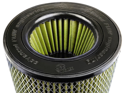 afe Magnum FORCE Intake Rplcmnt Air Filter 5-1/2 IN F x 9 IN B x 9 IN T x 7 IN H w/ Expanded Metal