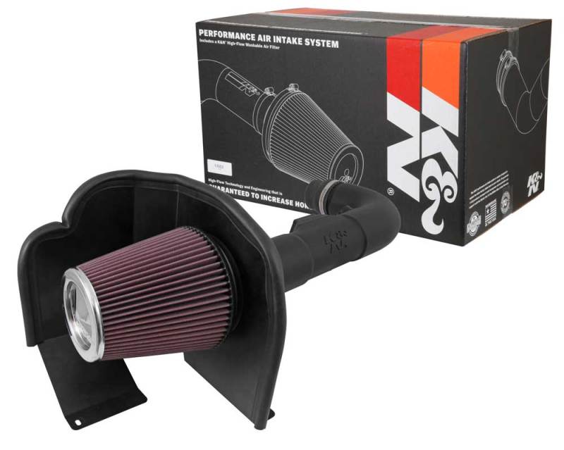 K&N 2014 CHEVROLET/GMC Silverado & Sierra V6 4.3L Performance Air Intake System K&N Engineering