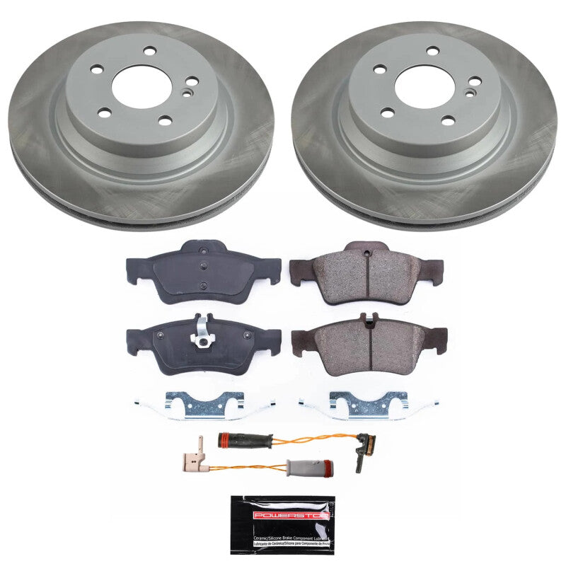 Power Stop 2006 Mercedes-Benz E350 Rear Semi-Coated Rotor Kit PowerStop