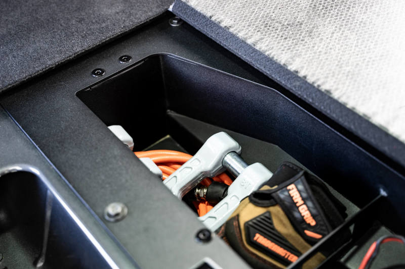 DV8 Offroad 21-23 Ford Bronco (Exc. Bronco Raptor) Air Compressor Mount & Storage Box DV8 Offroad