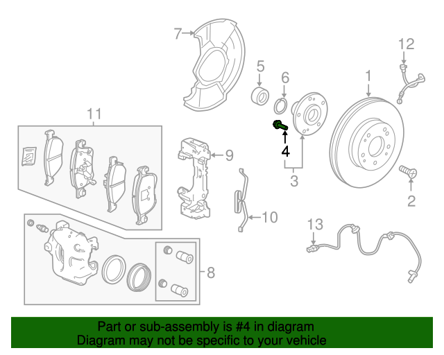 OEM HONDA ACURA GENUINE OEM NSX Wheel Lug Stud (90113-S84-901) X1