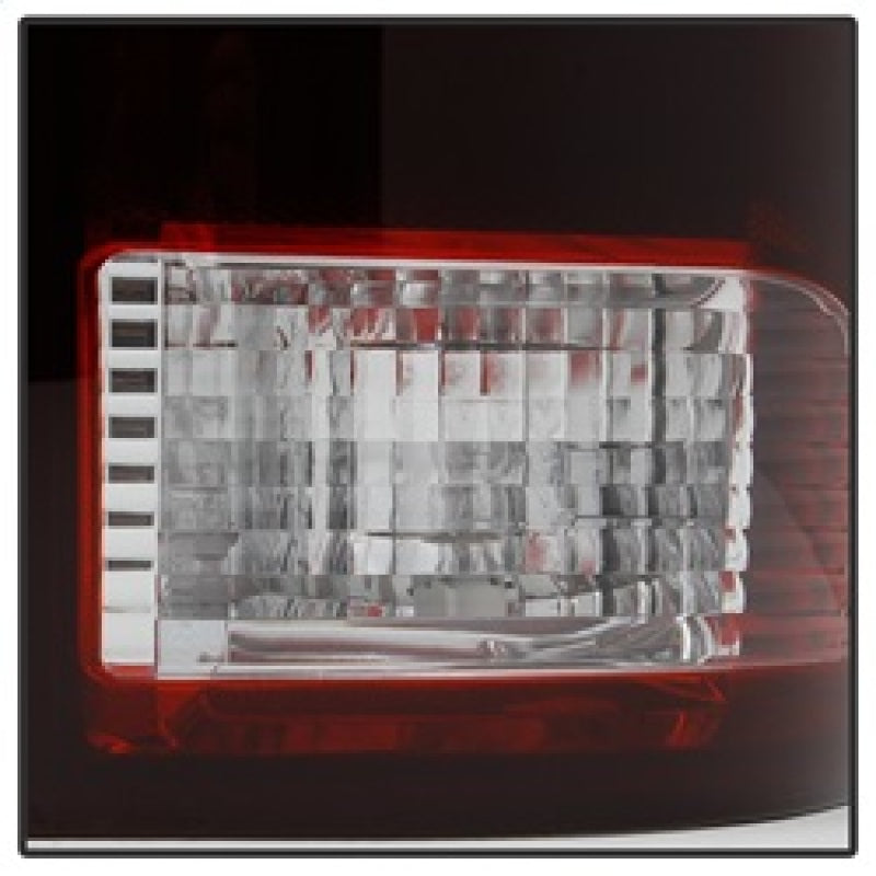 Xtune Dodge Ram 1500 09-15 OEM Style Tail Lights Dark Red ALT-JH-DR09-OE-RSM SPYDER