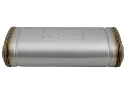afe MACH Force-Xp Muffler 2-1/2 IN ID Offset/Dual x 18 IN L x 8 IN W x 5 IN H - Oval Body