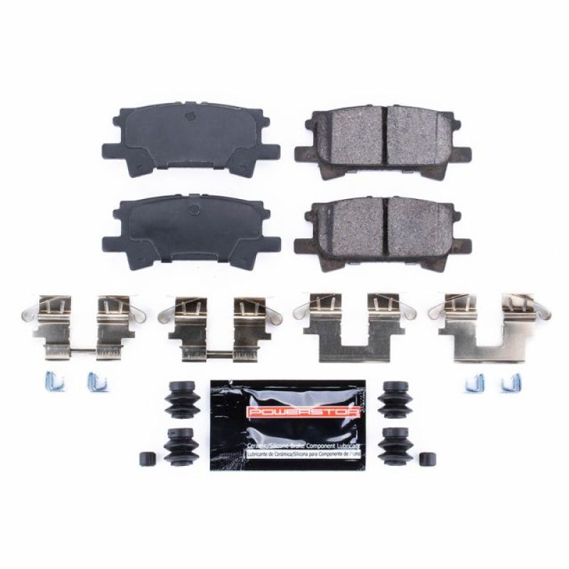 Power Stop 04-06 Lexus RX330 Rear Z23 Evolution Sport Brake Pads w/Hardware PowerStop