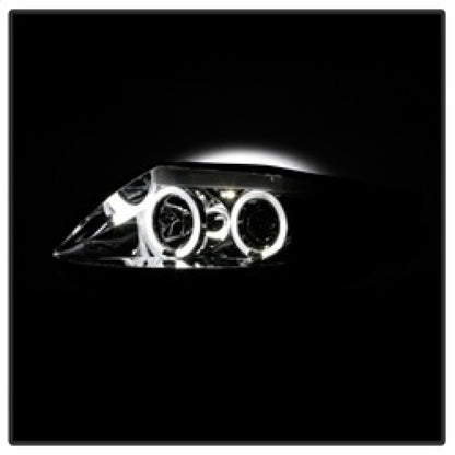 Spyder BMW Z4 03-08 Projector Headlights Halogen Model Only - LED Halo Chrome PRO-YD-BMWZ403-HL-C SPYDER