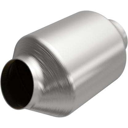 Magnaflow Carb Compliant SS Univ. Catalytic Converter 8.125in Body L X 5in Body W  (2.50 CA Spun) Magnaflow