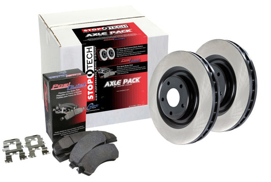 Centric 17-20 Porsche 718 Boxster OE Coated Rear Brake Kit (4 Wheel)