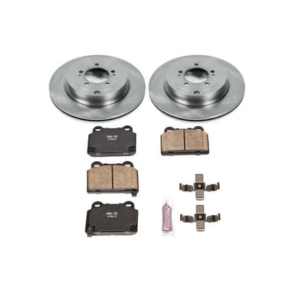Power Stop 08-15 Mitsubishi Lancer Rear Autospecialty Brake Kit PowerStop