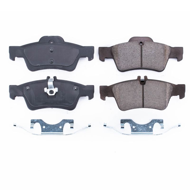 Power Stop 03-06 Mercedes-Benz CL500 Rear Z17 Evolution Ceramic Brake Pads w/Hardware PowerStop