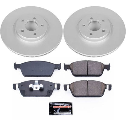 Power Stop 17-18 Ford Escape Front Z23 Evolution Sport Coated Brake Kit PowerStop