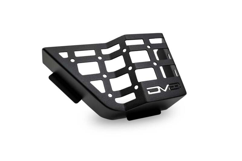 DV8 Offroad 11-18 Jeep Wrangler JK 4 Door Only Rear Door Pocket Molle Panels - Black