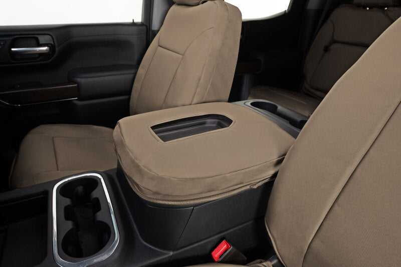 Covercraft 21-25 F150 XL Regular Cab Endura PrecisionFit Custom Front Row Seat Covers - Tan/Tan
