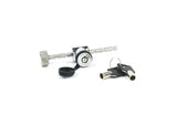 Weigh Safe Adjustable Coupler Latch Lock (Can Be Keyed-Alike) - Stainless Steel