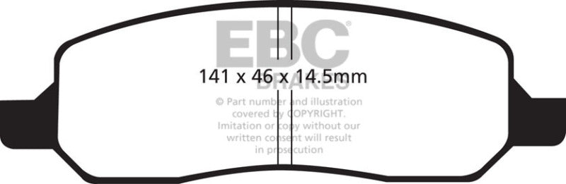 EBC GreenStuff Rear Brake Pads - DP21770 EBC