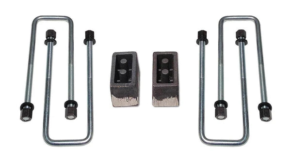 Tuff Country 3in Rear Block & U-Bolt Kit – 2009–2023 Ford F-150 2WD/4WD (97092)