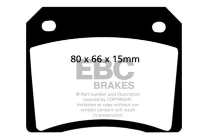 EBC GreenStuff Rear Brake Pads - DP2101 EBC