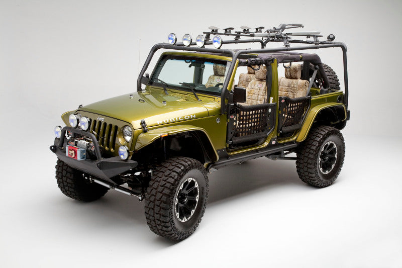 Body Armor 4x4 07-18 Jeep Wrangler JK 4 Door Cargo Roof Rack Box 2 Of 2 Body Armor 4x4