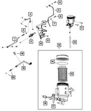 Load image into Gallery viewer, OEM Mopar Fuel Filter Replacement (68157291AA) X1