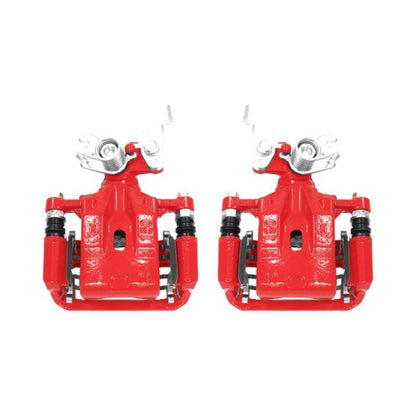 Power Stop 06-12 Ford Fusion Rear Red Calipers w/Brackets - Pair PowerStop