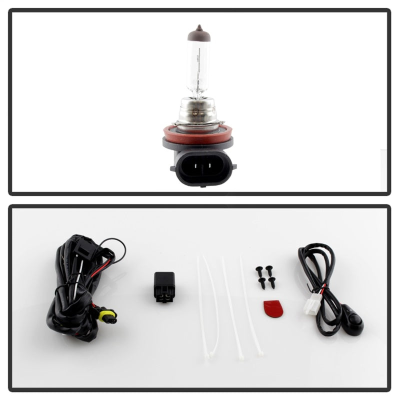 Spyder Ford Mustang 10-12 OEM Fog Light W/Universal Switch- Clear FL-FM2015-C SPYDER
