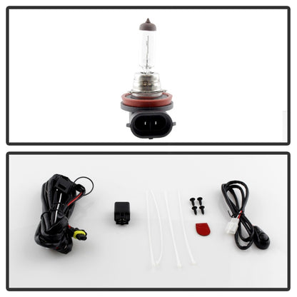 Spyder Ford Mustang 10-12 OEM Fog Light W/Universal Switch- Clear FL-FM2015-C SPYDER