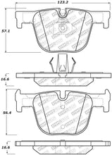 Load image into Gallery viewer, StopTech Street Disc Rear Brake Pads - 305.16100