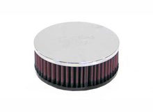 Load image into Gallery viewer, K&amp;N Universal Round Clamp-On Air Filter 2in. Flange / 5-3/8in. OD / 2in. Height