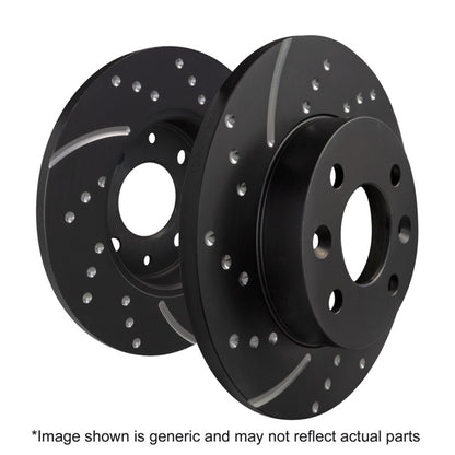 EBC 07-10 Mercedes-Benz M-Class (ML) ML320 CDi 3.0 TD GD Sport Rear Rotors EBC