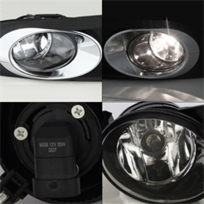 Spyder Volkswagen Jetta MK6 2011-2014 Sedan 4Dr only OEM Style Fog Lights w/Switch Clear FL-VJ2011-C SPYDER