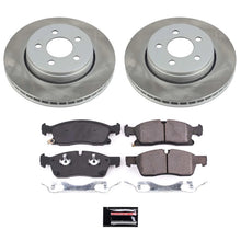 Load image into Gallery viewer, Power Stop 17-20 Jeep Grand Cherokee Front Semi-Coated Rotor Kit