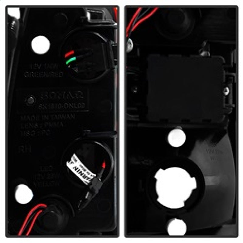 Spyder Chevy Suburban/Tahoe 1500/2500 00-06 LED Tail Lights Red Clear ALT-YD-CD00-LED-RC SPYDER