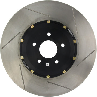 StopTech 04-12 Volvo S40 Front Right Drilled Zinc 320x25mm Aero-Rotor Kit Stoptech