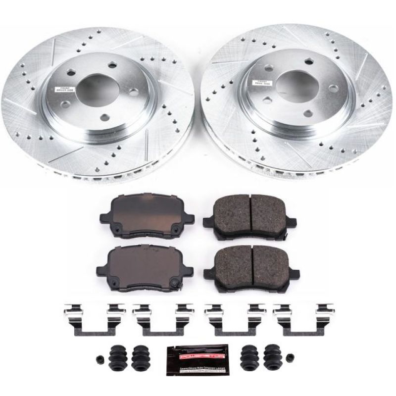 Power Stop 05-06 Chevrolet Cobalt Front Z23 Evolution Sport Brake Kit PowerStop
