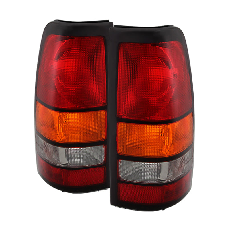 Xtune GMC Sierra 1500 2500 3500 Fleetside 04-06 Tail Lights OEM ALT-JH-GS04-OE-RAC SPYDER
