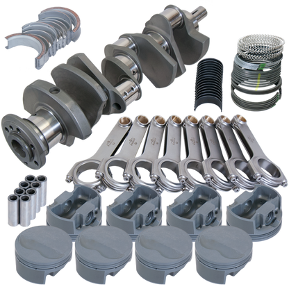 Eagle Pontiac 455 4.250in Crank 6.800in H-Beam -6cc Flat Top 4.185in Pistons Rotating Assembly