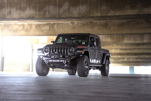 DV8 Offroad 07-18 Jeep Wrangler JK / 18-23 Wrangler JL / 20-23 Gladiator JT MTO Series Front Bumper DV8 Offroad