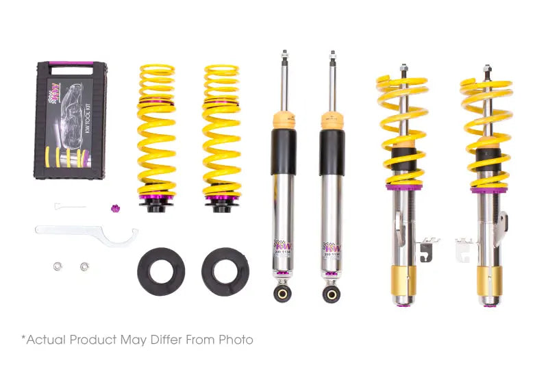 KW Coilover Kit V3 Aston Martin V8 Vantage (VH2) 12mm Piston Rods KW