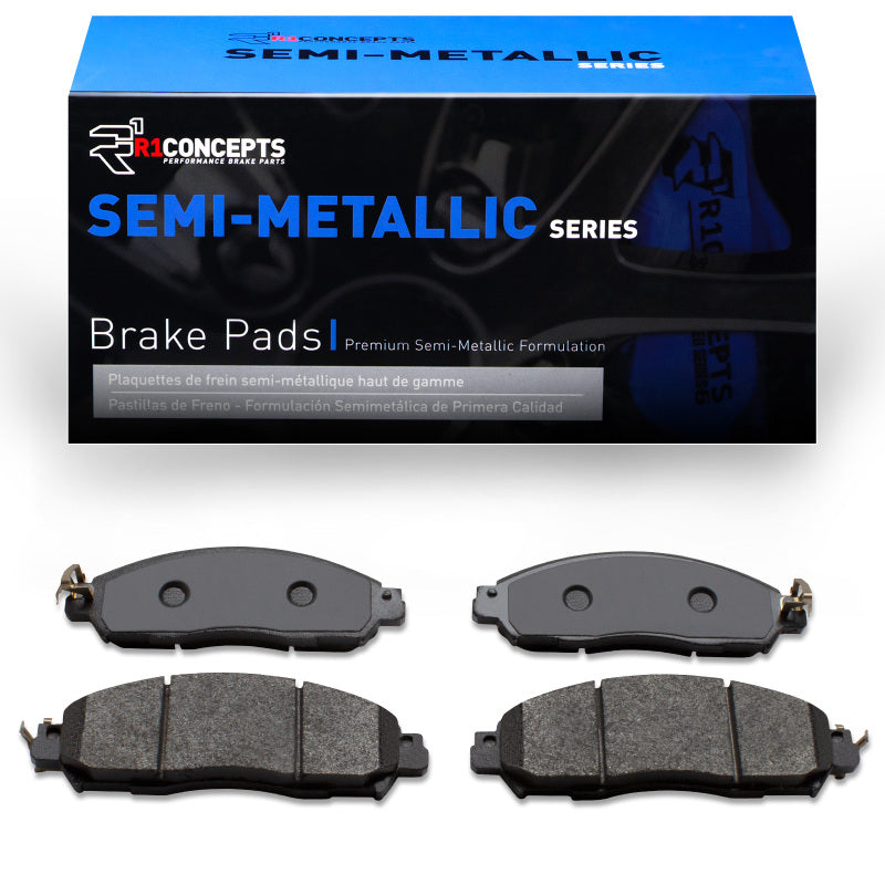 R1 Front Semi-Metallic Brake Pads 2016-2026 Nissan NP300 (Mexico) & More - 2311-1911-00