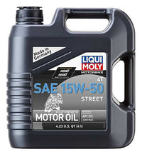 Load image into Gallery viewer, LIQUI MOLY 4L Motorbike 4T SAE 15W50 Street