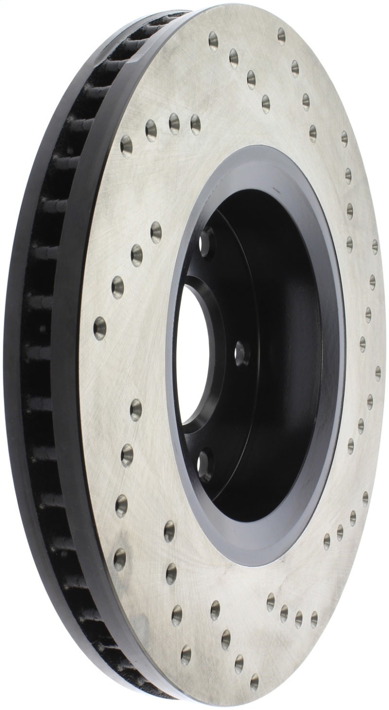 StopTech 11/05+ Infinity FX 35/45 SportStop Drilled Front Right Rotor Stoptech