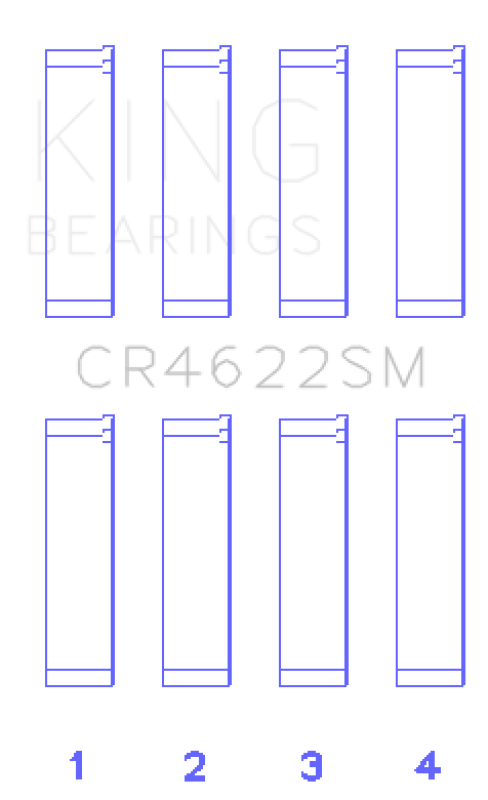 King Engine Connecting Rod Bearing Set