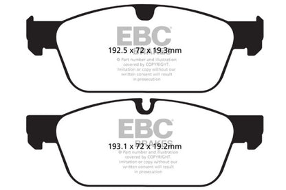 EBC Ultimax2 Front Brake Pads - UD1636 EBC