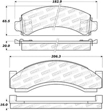 Load image into Gallery viewer, StopTech Premium Ceramic Rear Brake Pads - 308.05430