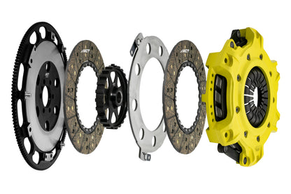 ACT Chevy Camaro/Corvette LS1/LS2/LS3/LS6/LS7 Mod-Twin 10.5 HD Rigid Disc Street Clutch Kit ACT