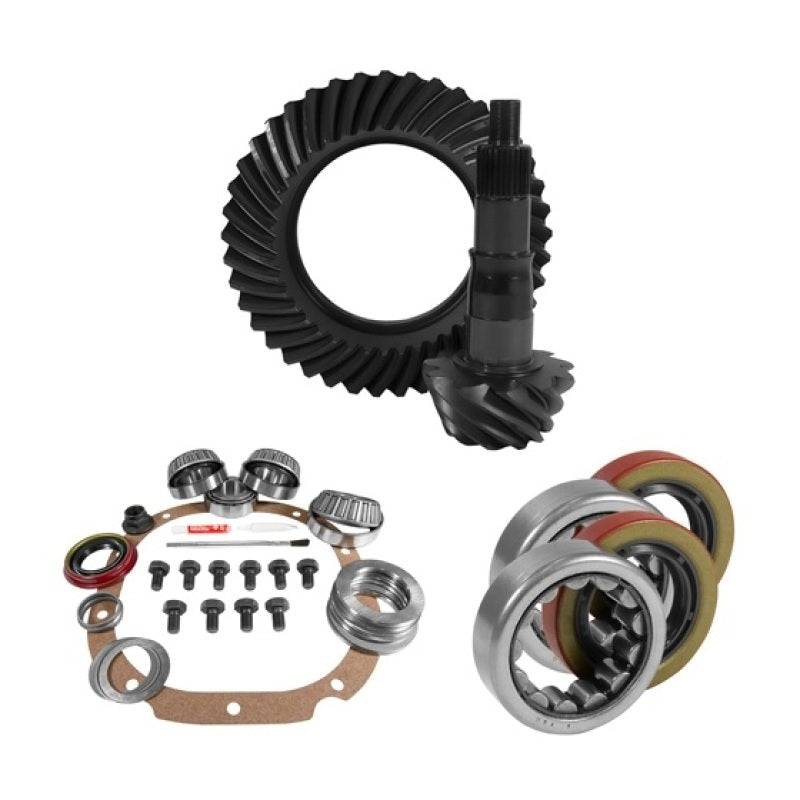 USA Standard Gear & Install Kit for 8.8in Ford with 3.55 Rear Ring & Pinion Yukon Gear & Axle