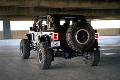 DV8 Offroad 18-25 Jeep Wrangler JL Slim Fender Flares FDJL-07