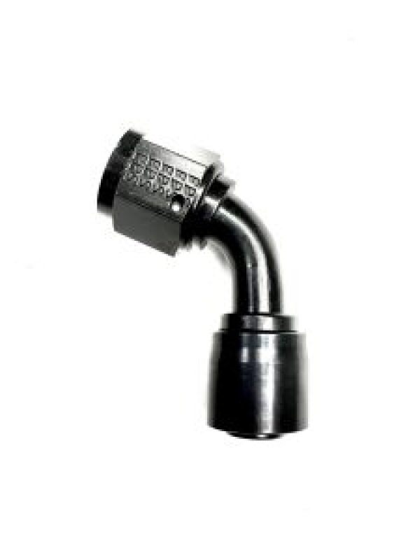 Fragola -6AN 60 Degree Fixed/Single Swivel Sport Crimp Pro Hose End